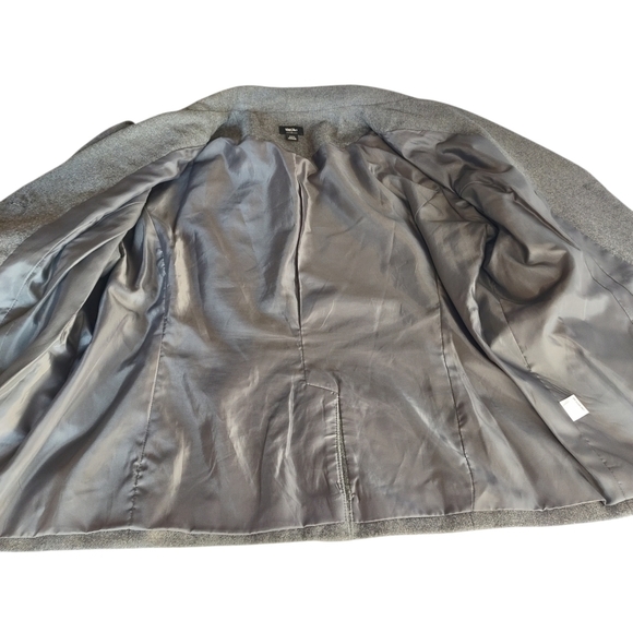 Mossimo Women's Gray Wool Blend Blazer Jacket Size XXL - Picture 6 of 8